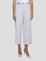 Kiton Beige Virgin Wool Pants Women