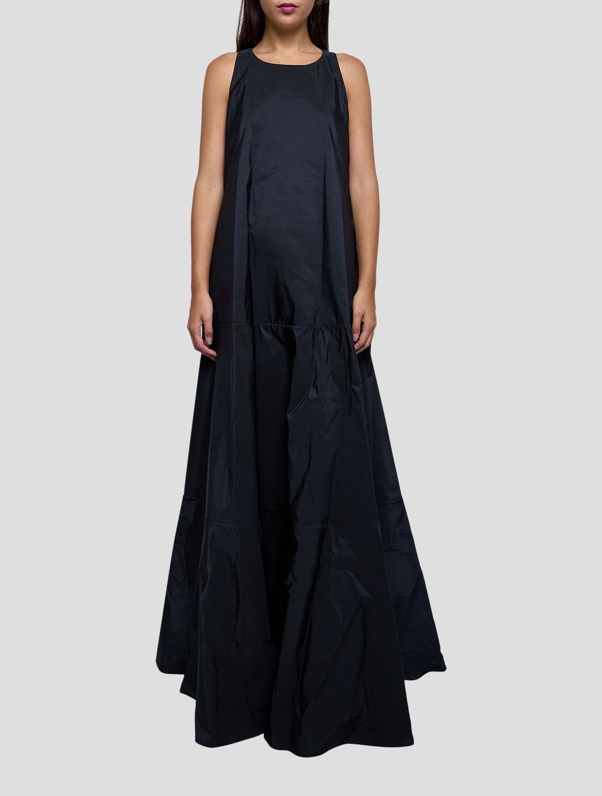 Kiton Black Silk Dress Women