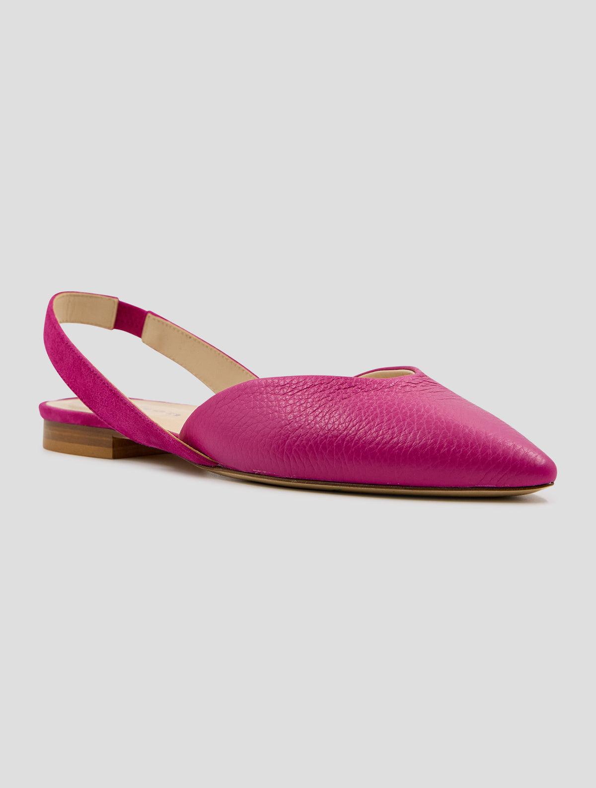 Kiton Fuchsia Leather Sandals Women