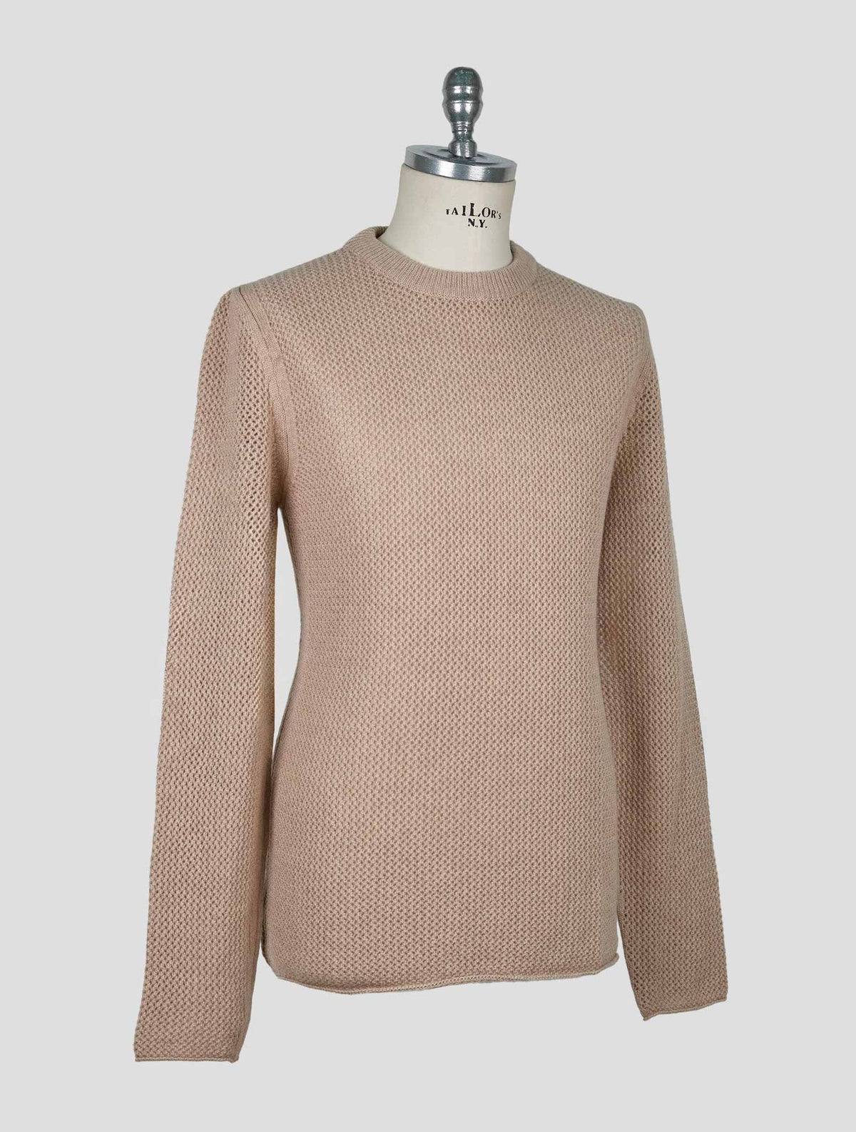 Kiton Brown Cashmere Sweater Crewneck