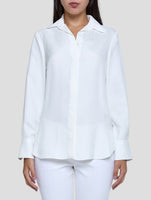 Kiton White Viscose Ea Shirt Women