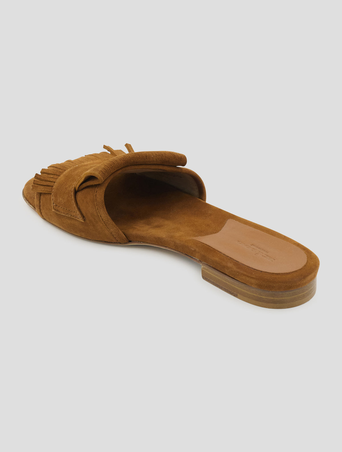 Kiton Brown Leather Suede Sandals