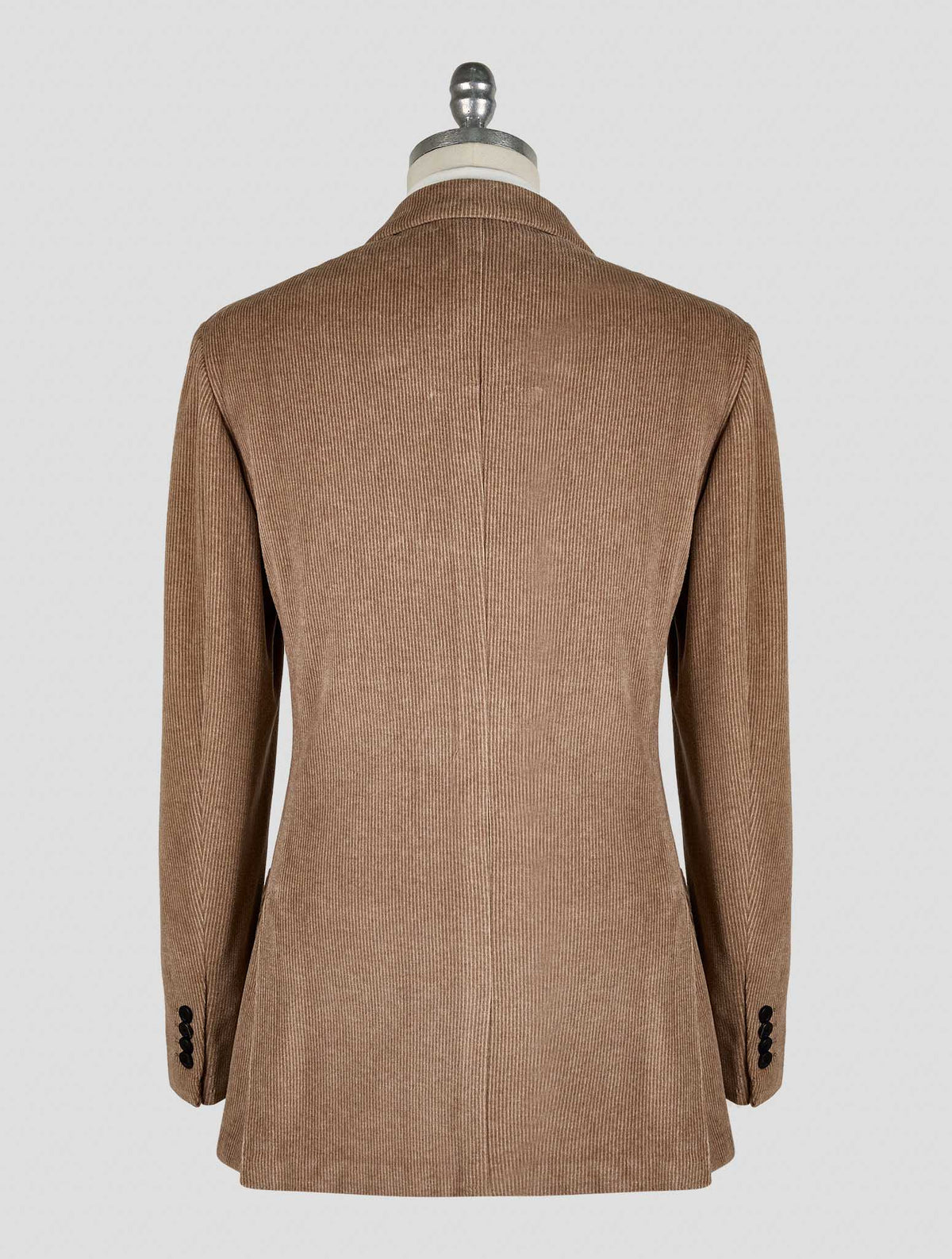 Kiton Knt Brown Cotton Pa Velvet Suit
