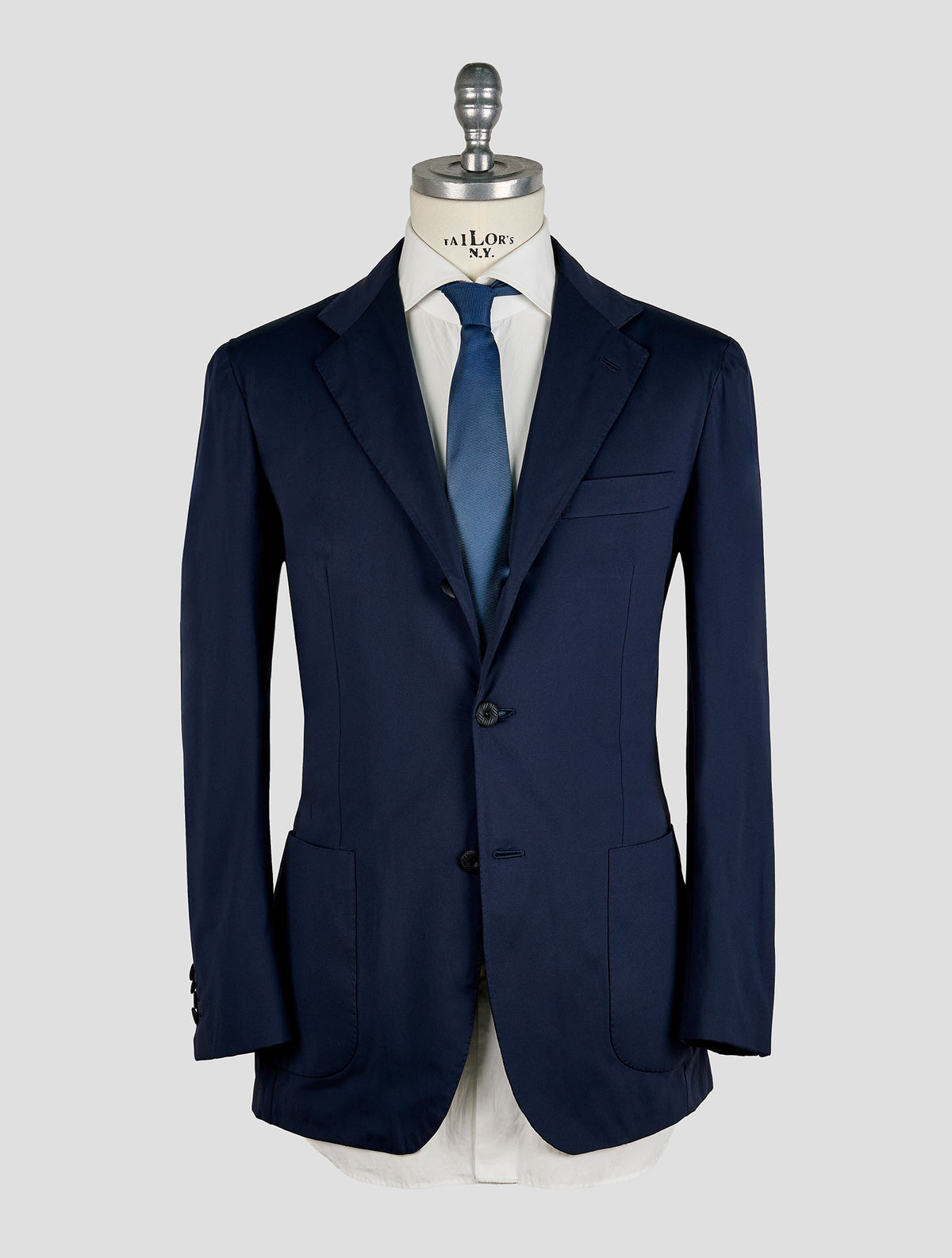 Kiton Knt Dark Blue Pa Ea Suit