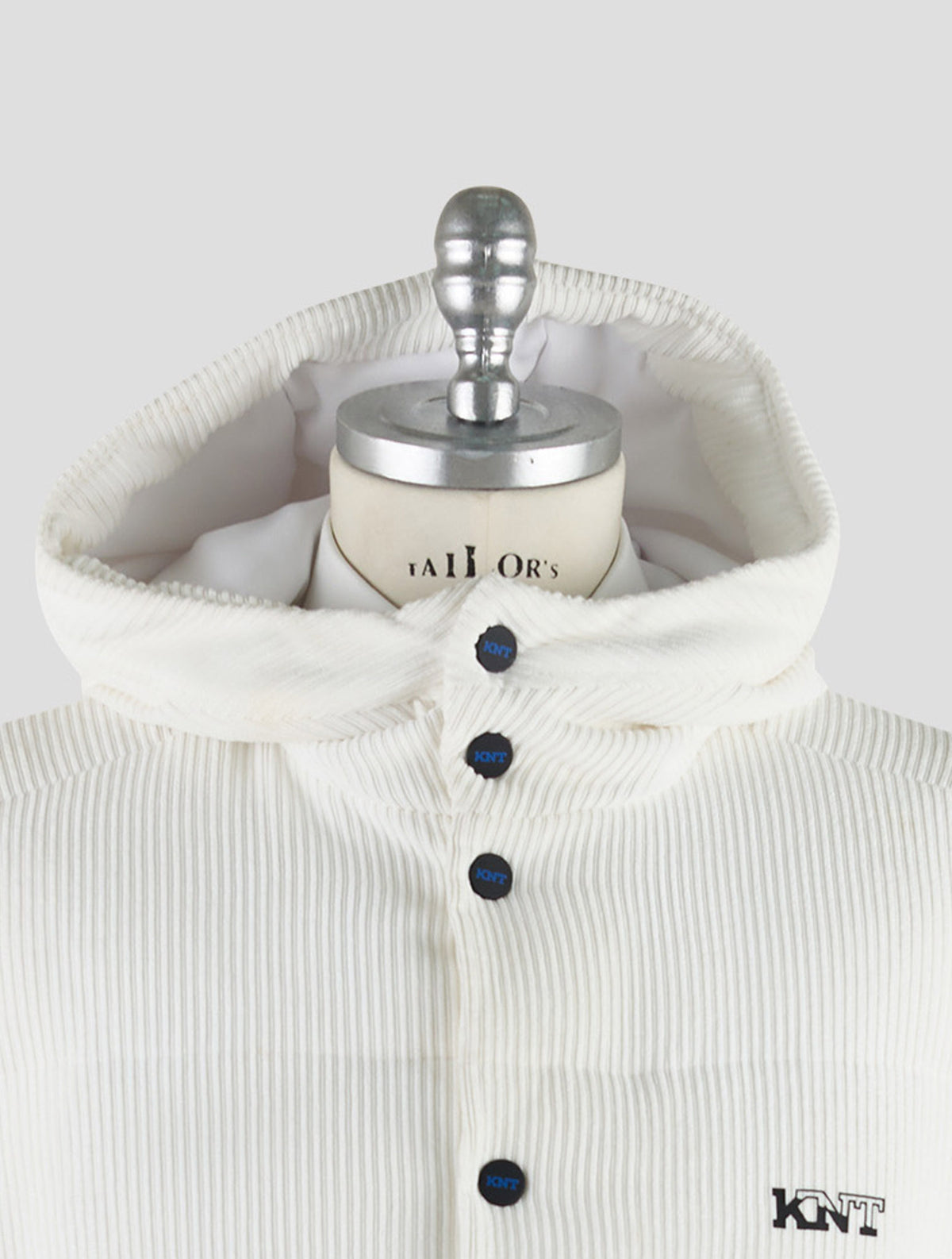 Kiton Knt White Pl Pa Ea Gilet Coat
