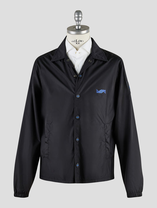 Kiton Knt Black Pa Coat