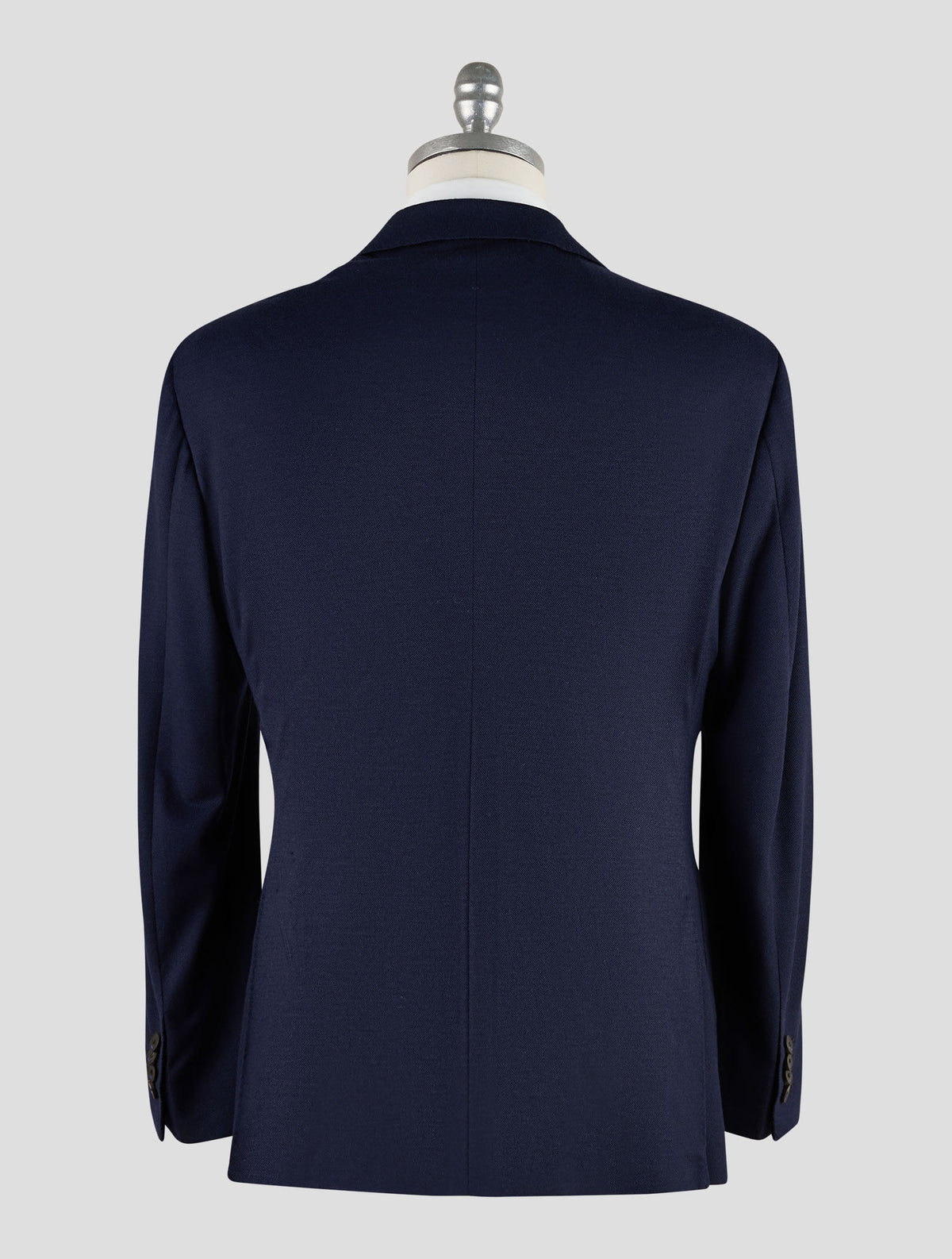 Kiton Knt Blue Cashmere Blazer