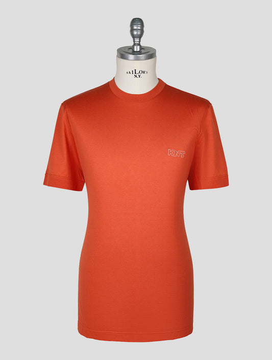 Kiton Knt Coral Cotton T-Shirt