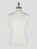 Kiton Knt White Cotton T-Shirt