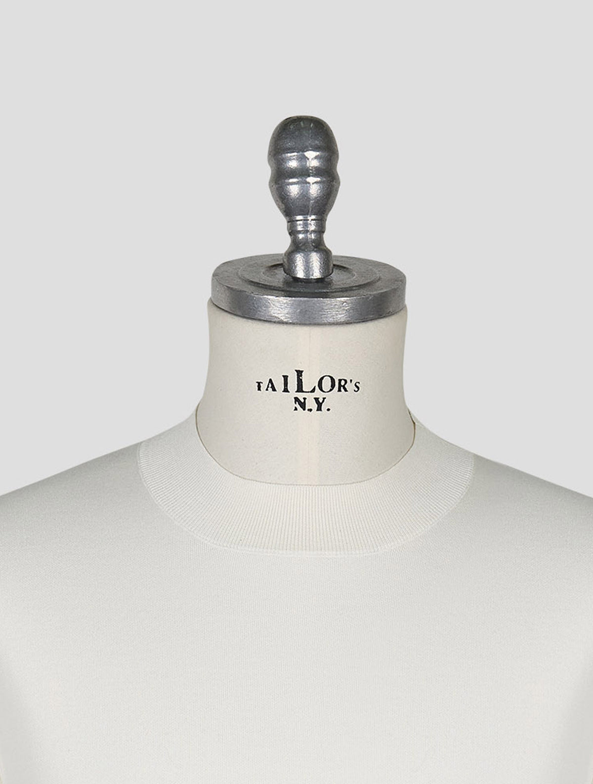 Kiton Knt White Cotton T-Shirt