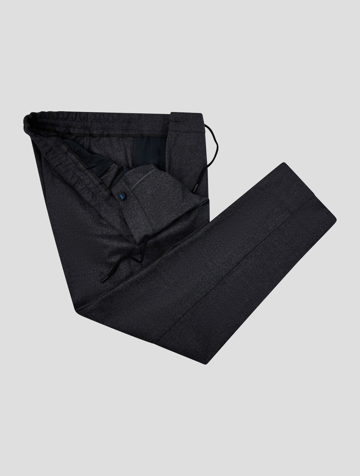 Kiton Knt Gray Virgin Wool Ea Pants