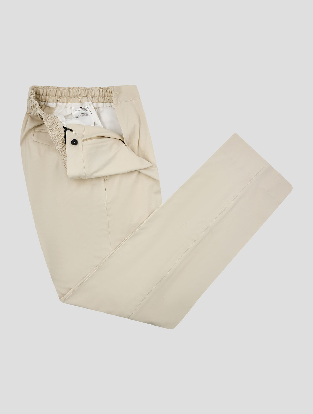 Kiton Knt Beige Cotton Ea Pants