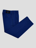 Kiton Knt Blue Wool Pants